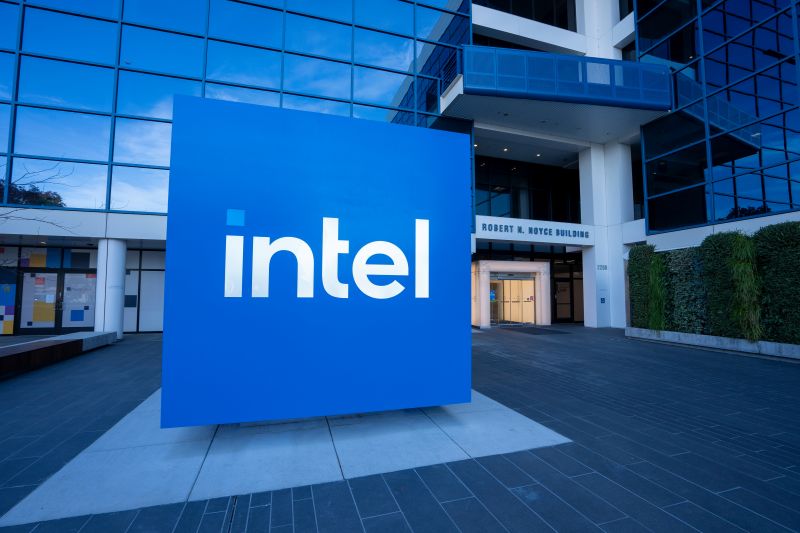 Imagen de una sucursal de Intel