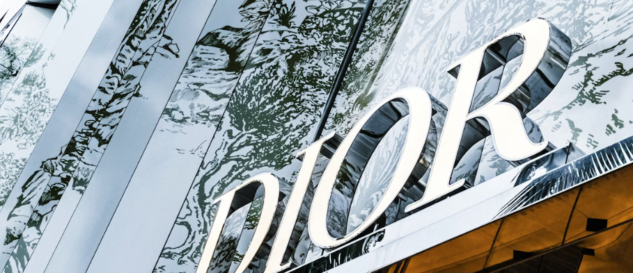 Imagen de una tienda de Dior, de LVMH