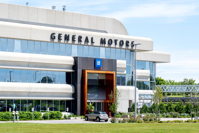 Imagen de una sucursal de General Motors