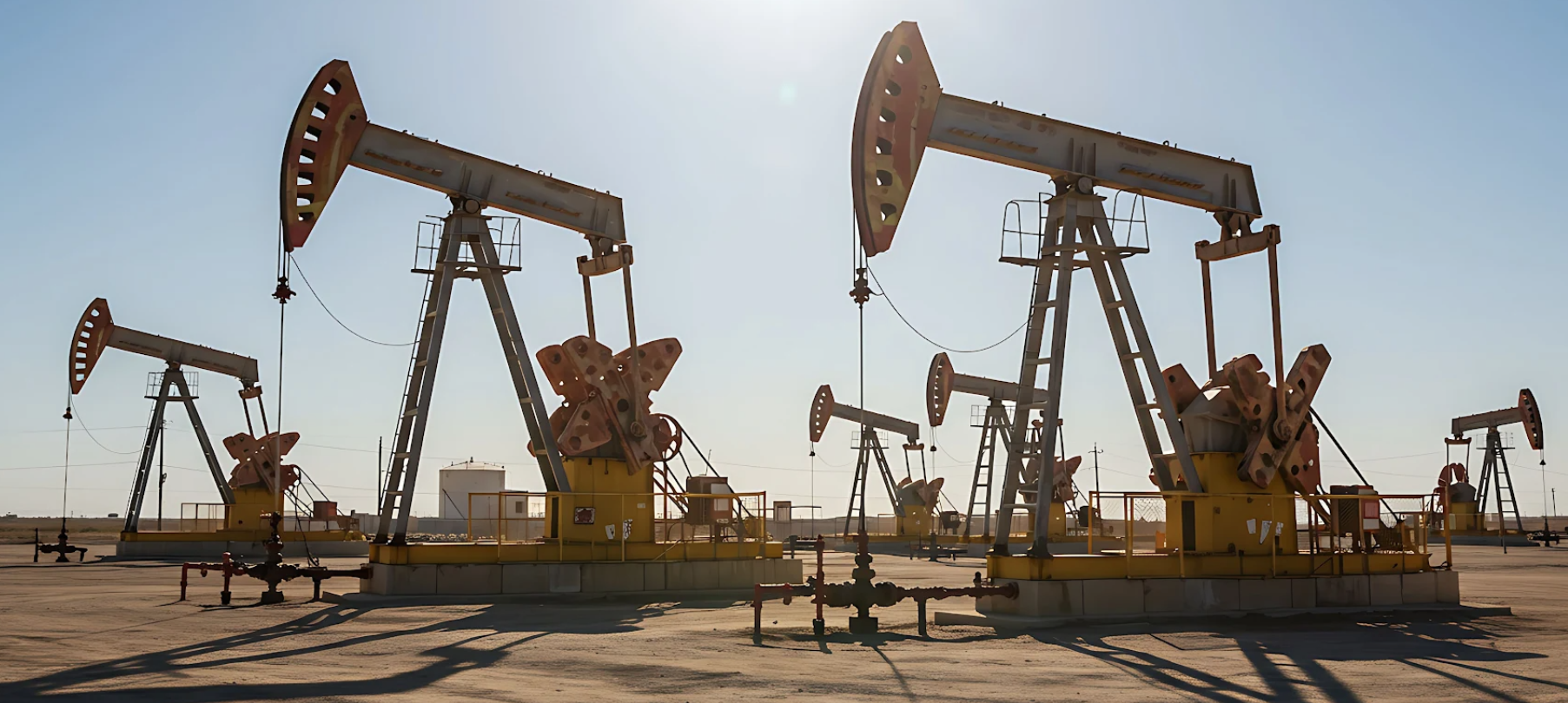 Imagen de un pozo de petrÃ³leo