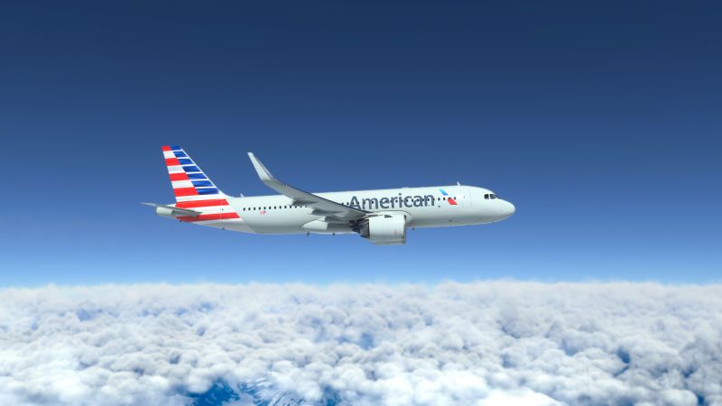 Imagen de un aviÃ³n de American Airlines