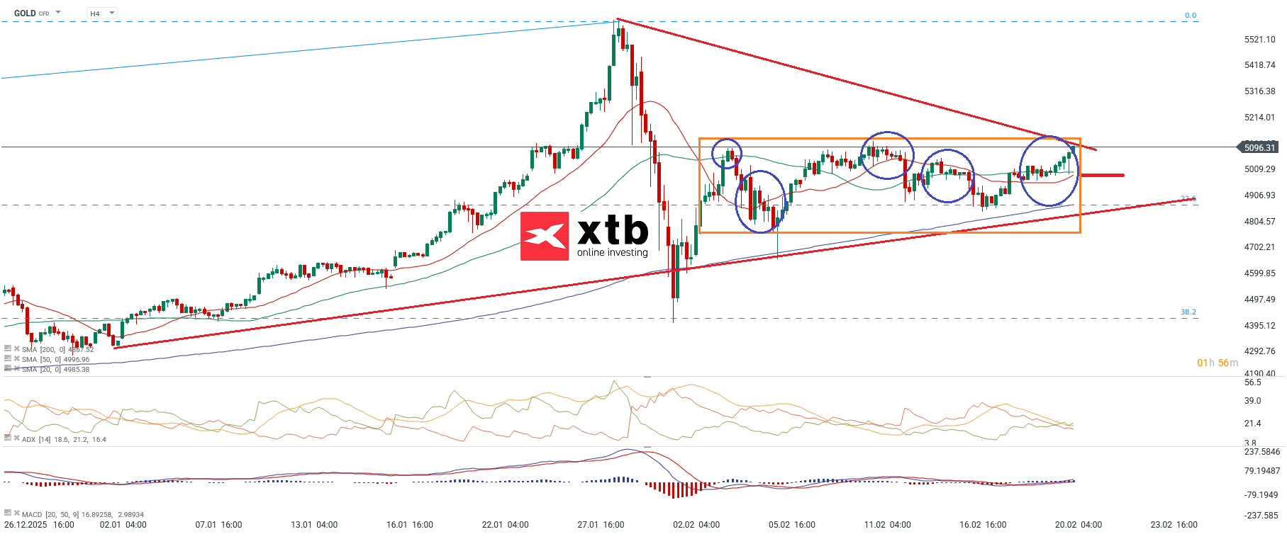 Gold Prognose - Der Goldpreis und die Wochenaussichten am 231.02.2026