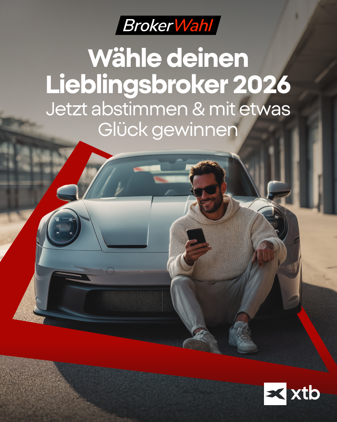 Brokerwahl 2026 - XTB setzt auf deine Stimme!