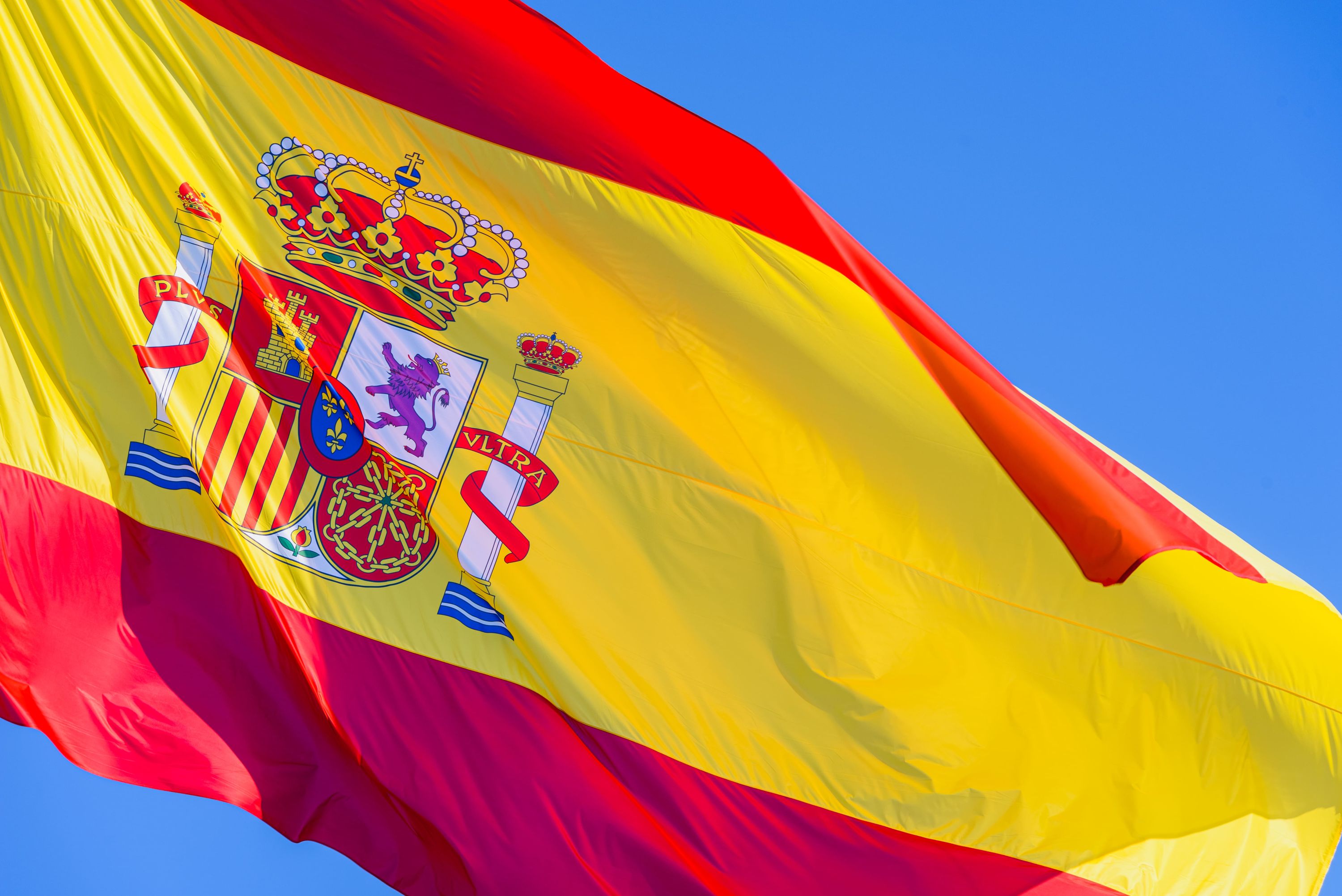Imagen de la bandera de EspaÃ±a en un artÃ­culo sobre el IBEX 35