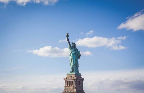 Imagen de la estatua de la libertad, en Nueva York