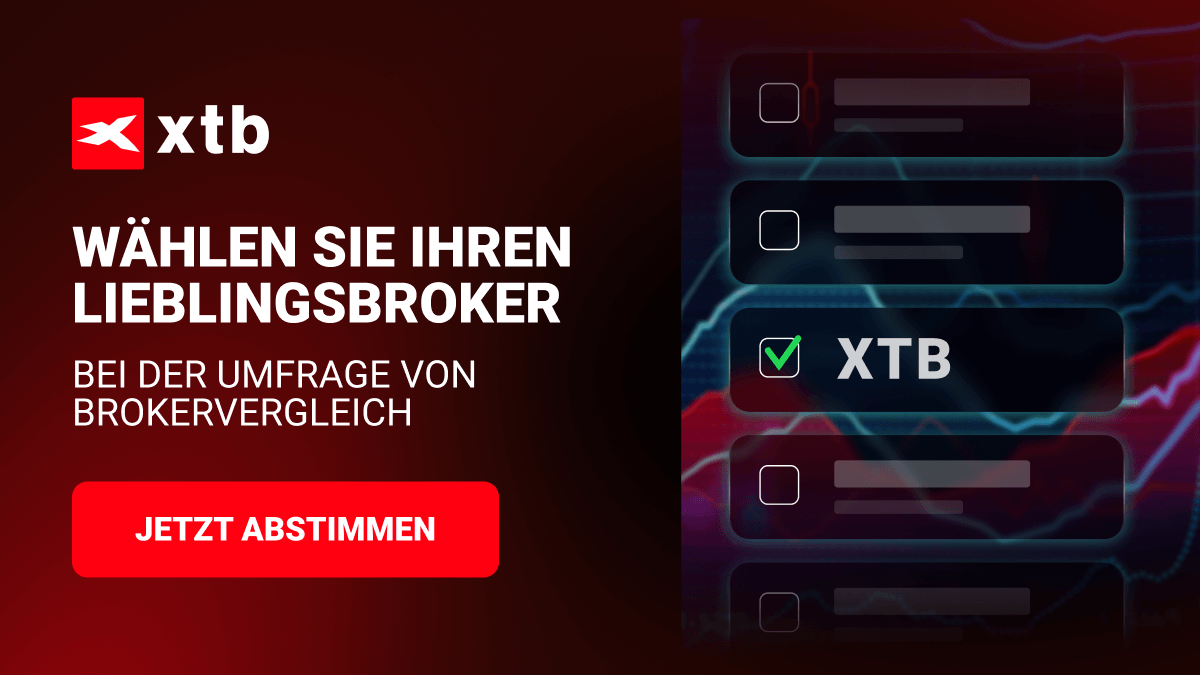 Brokerwahl von Brokervergleich 2023 - Die Stimme für XTB