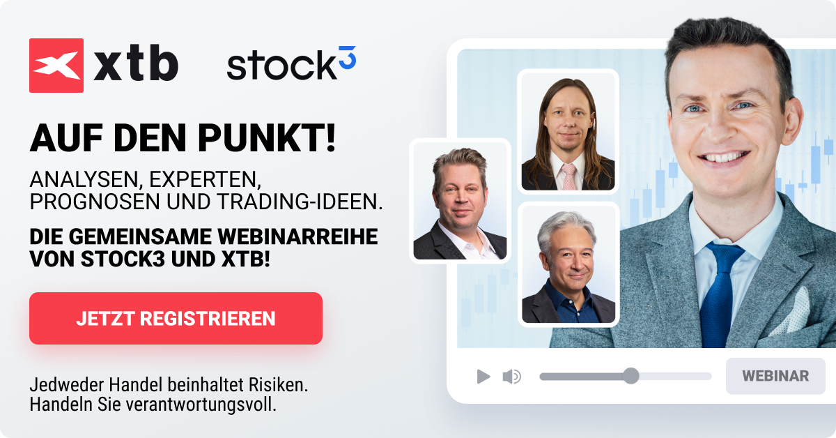 Stock3 und XTB - Gemeinsame Trading Webinare