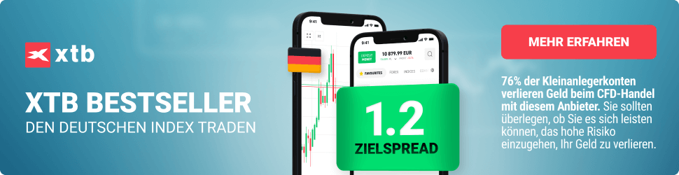 Der DAX CFD bei XTB - Eines der besten Angebote in Deutschland!