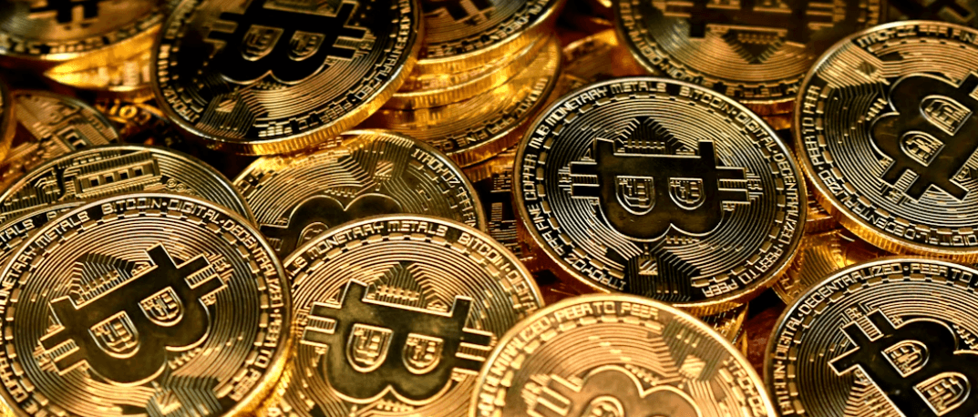 Imagen de monedas de bitcoin