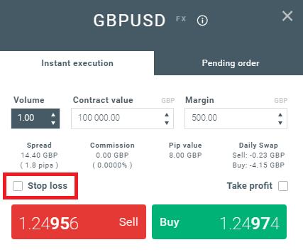 caclulator de trading xstation stop loss