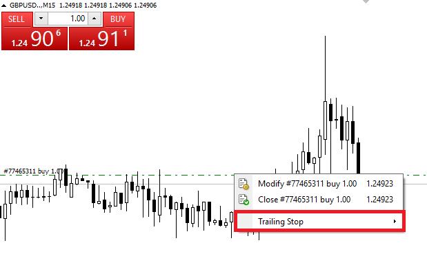 trailing stop mt4
