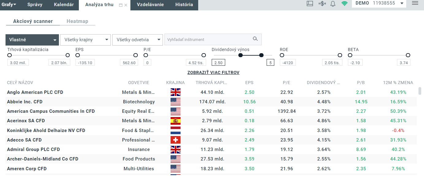 xStation5 - AkciovÃ½ scanner