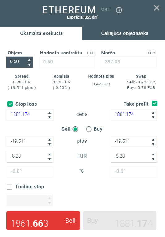 xStation5 - Ethereum - sell