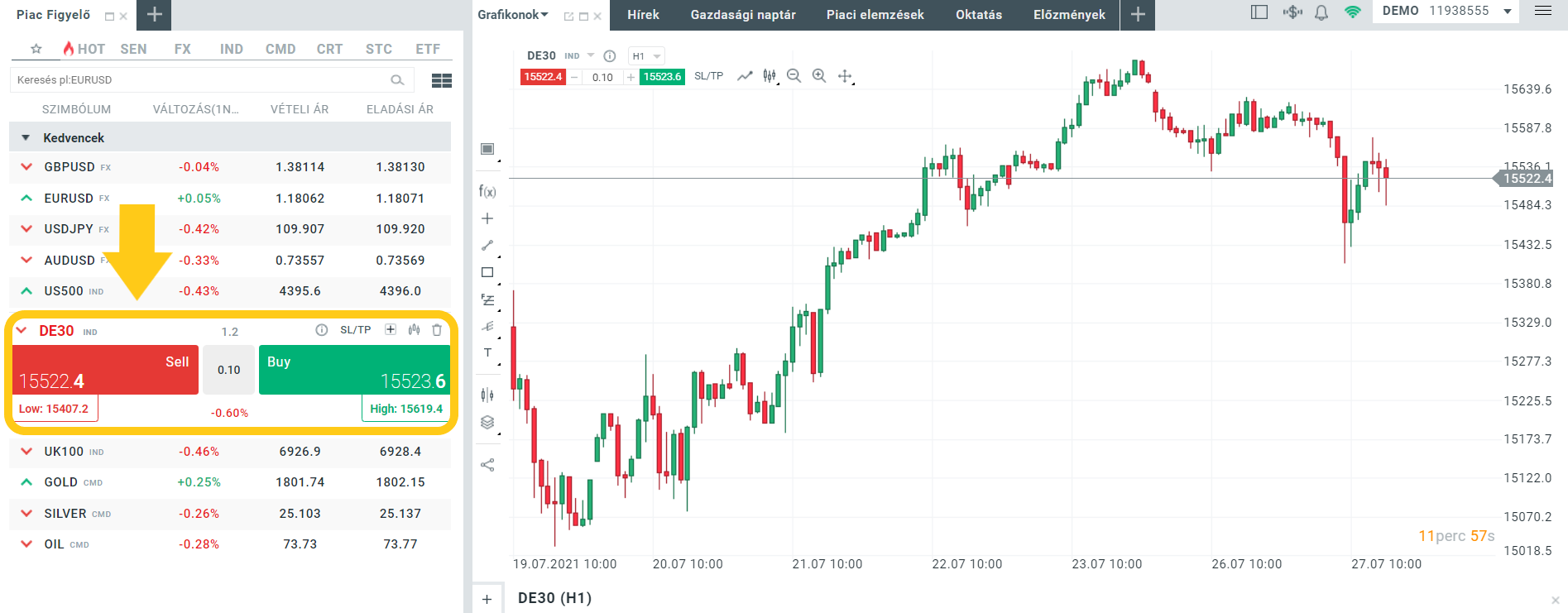 xStation5 - DE30 elemzÃ©s