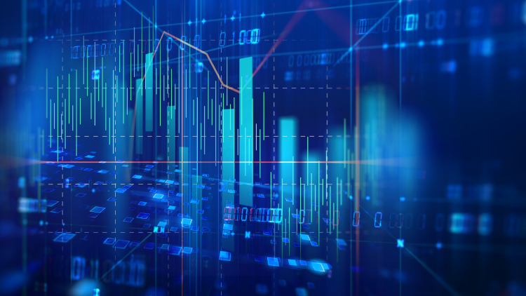 grafické znázornění s&p 500 grafu růstu