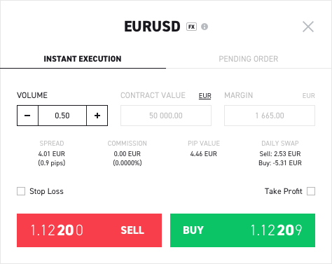 eurusd trading xstation XTB