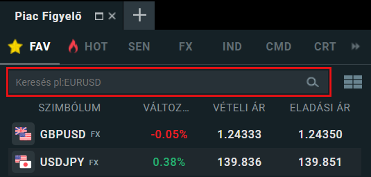 xStation 5 piacfigyelÅ ablak