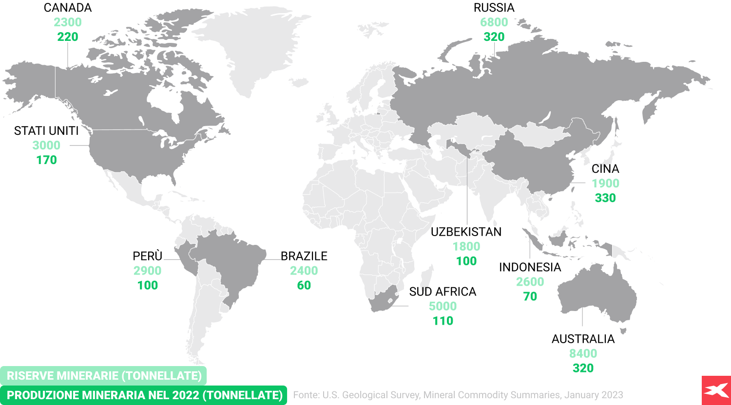 Le piÃ¹ grandi miniere d'oro del mondo