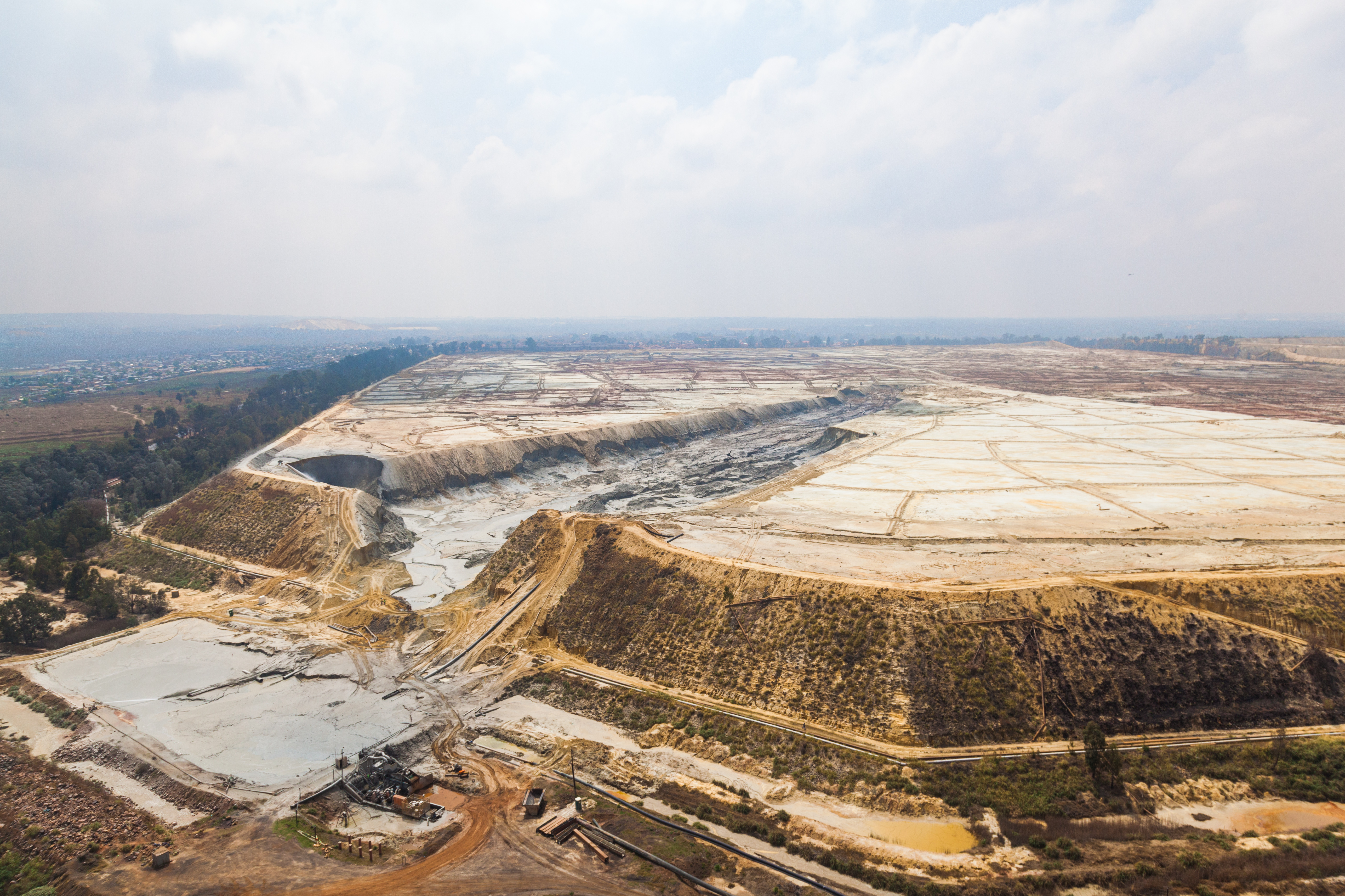 Mine d'or prÃ¨s de Johannesburg, Afrique du Sud