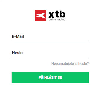 Profil Investora XTB pÅihlášenÃ