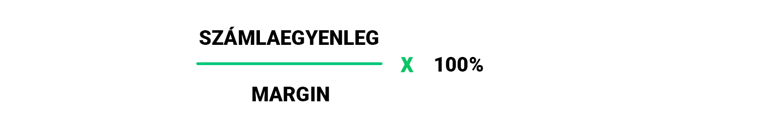 a Margin level kiszÃ¡mÃ­tÃ¡sÃ¡nak kÃ©plete