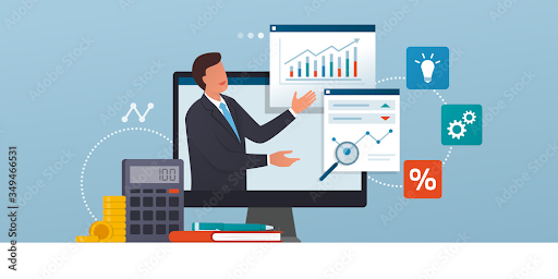 InfogrÃ¡fico con grÃ¡ficos e iconos de inversiÃ³n