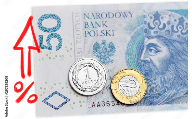 L'argent et les intÃ©rÃªts avec une flÃ¨che qui monte la hausse