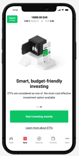 VisiÃ³n de la App de XTB