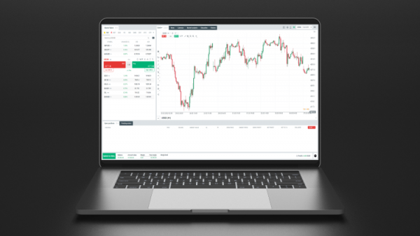 Imagen de la plataforma X Station en artÃ­culo sobre quÃ© es una cuenta de empresa para invertir