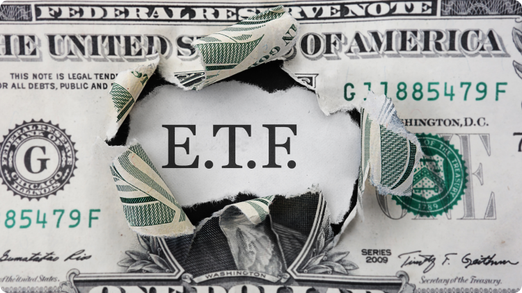 Dolar american cu o gaurÄ Ã®l el unde scrie ETF