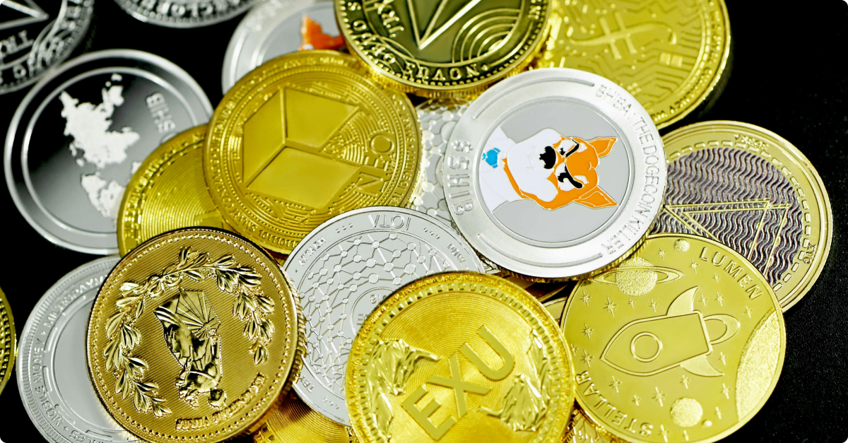 Imagen de criptomonedas en un artÃ­culo sobre quÃ© es Solana