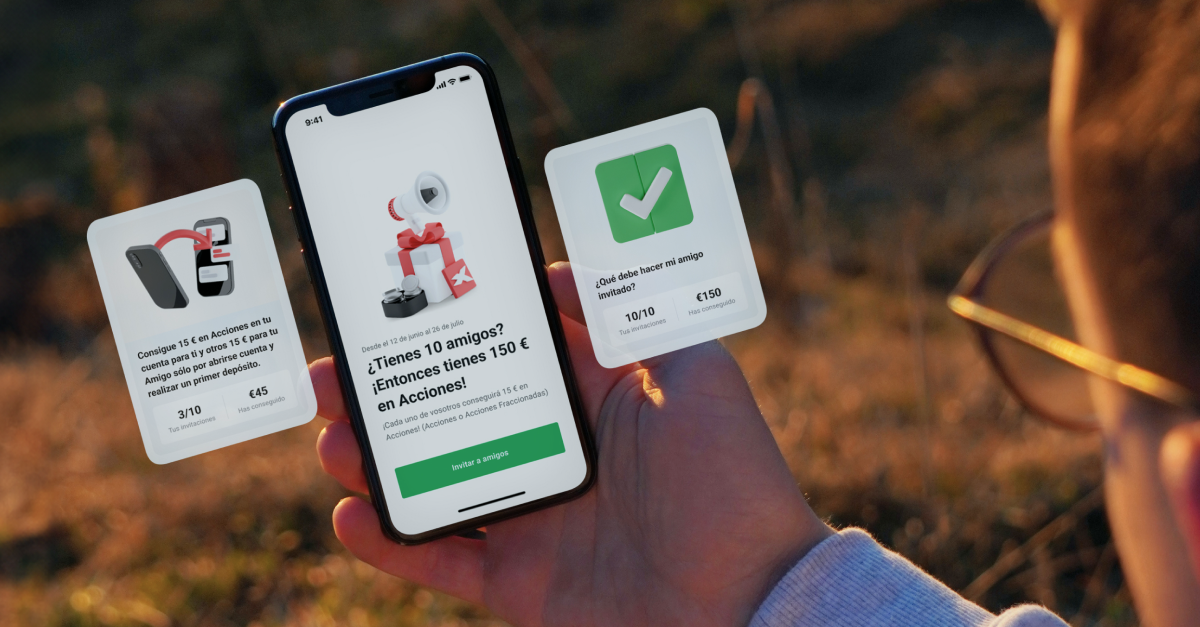 Imagen del programa Invita a un amigo de XTB