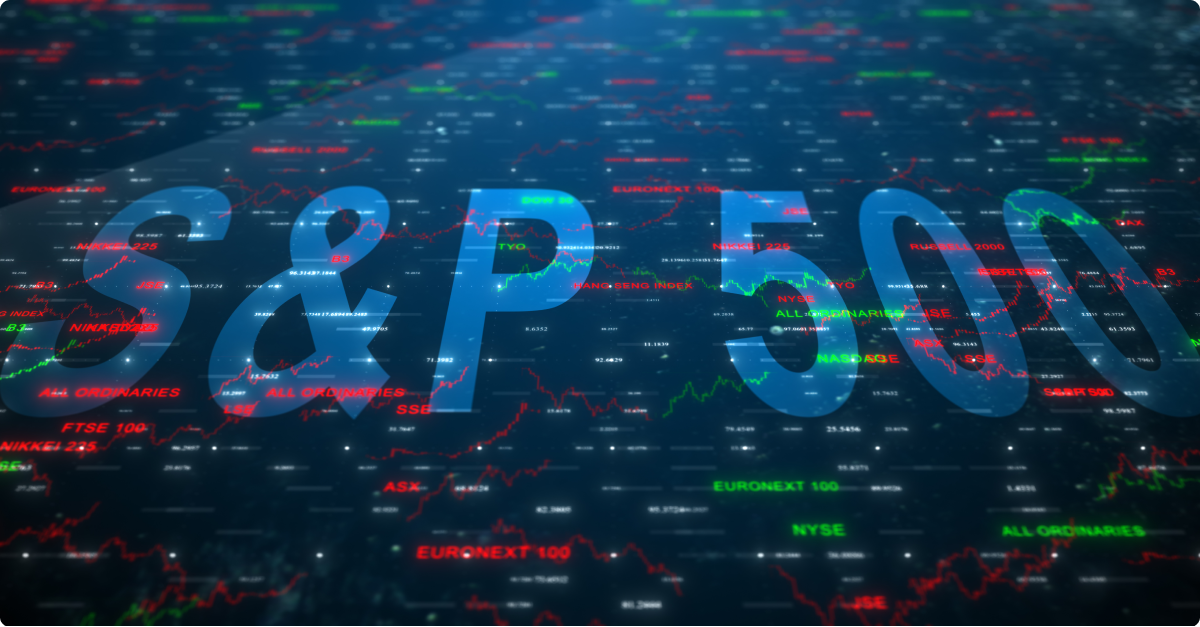 Imagen de una pantalla en la que se puede leer S&P 500 en un artÃ­culo sobre cÃ³mo invertir en el S&P 500