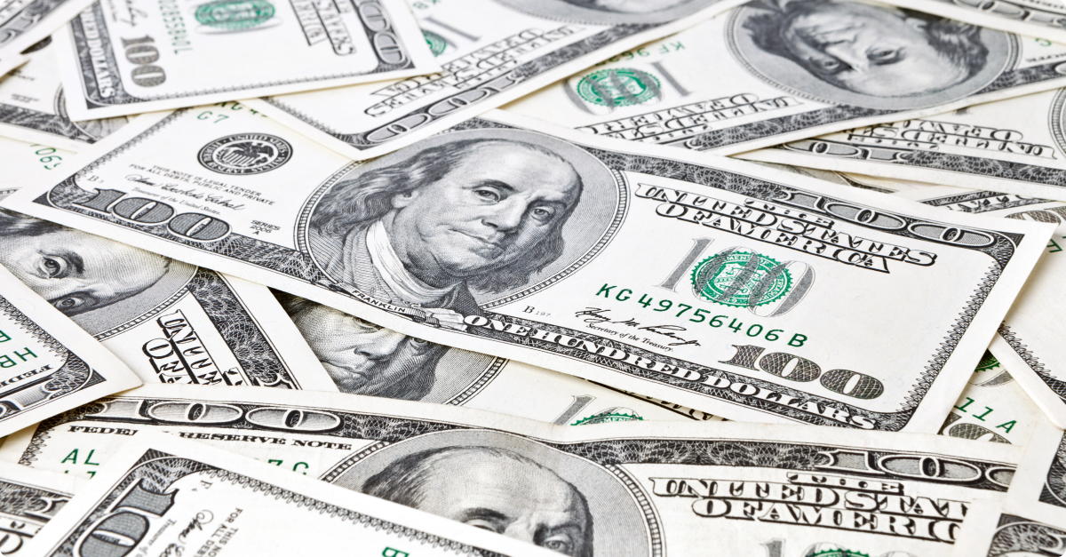 Conjunto de dÃ³lares en un artÃ­culo sobre quÃ© son y cÃ³mo invertir en Ã­ndices bursÃ¡tiles