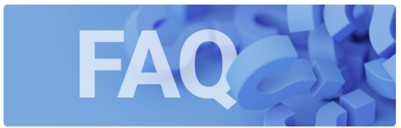 ReprÃ©sentation visuelle du terme Â« FAQ Â» rÃ©pÃ©tÃ© de maniÃ¨re continue, symbolisant une collection de questions frÃ©quemment posÃ©es.Â 