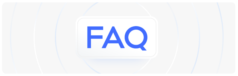 Une reprÃ©sentation visuelle du terme Â« FAQ Â», symbolisant une sÃ©rie de questions frÃ©quemment posÃ©es