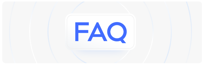 Une représentation visuelle du terme « FAQ », symbolisant une série de questions fréquemment posées